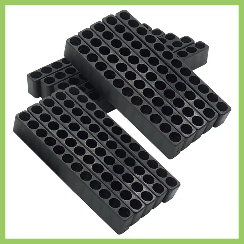 

15Pcs 12 Holes Hex Shank Screwdriver Bit Holder Plastic Head Storage Drill Stand For Power Replacement Parts Accessories