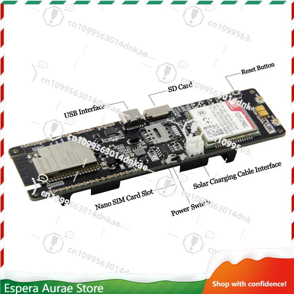T-SIM7000G ESP32 Wireless Communication Module LTE NB-IoT GPS Development Board