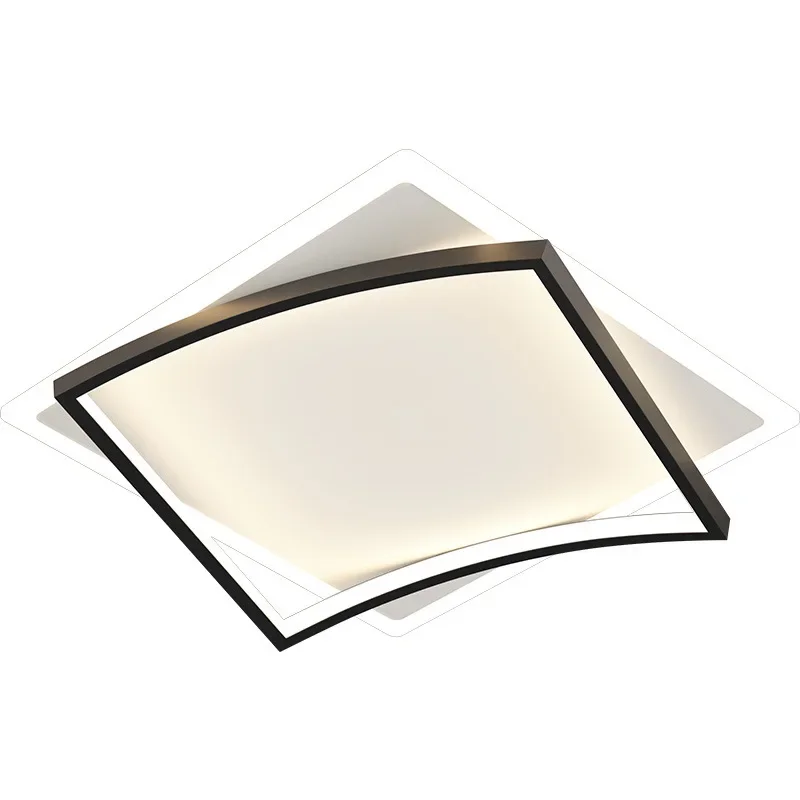 

Simple modern atmosphere master bedroom room minimalist geometric led ceiling lamp