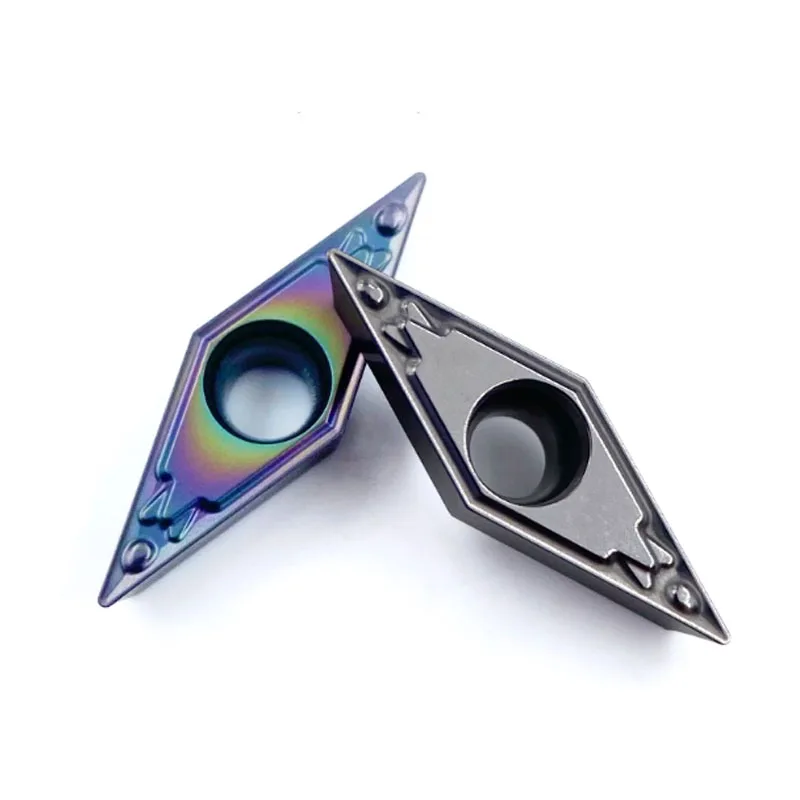 10 قطعة 35 درجة الماس إدراج VCMT080202-HQ VCMT080204-HQ فهرسة CNC كربيد تحول إدراج للصلب الفولاذ المقاوم للصدأ #4