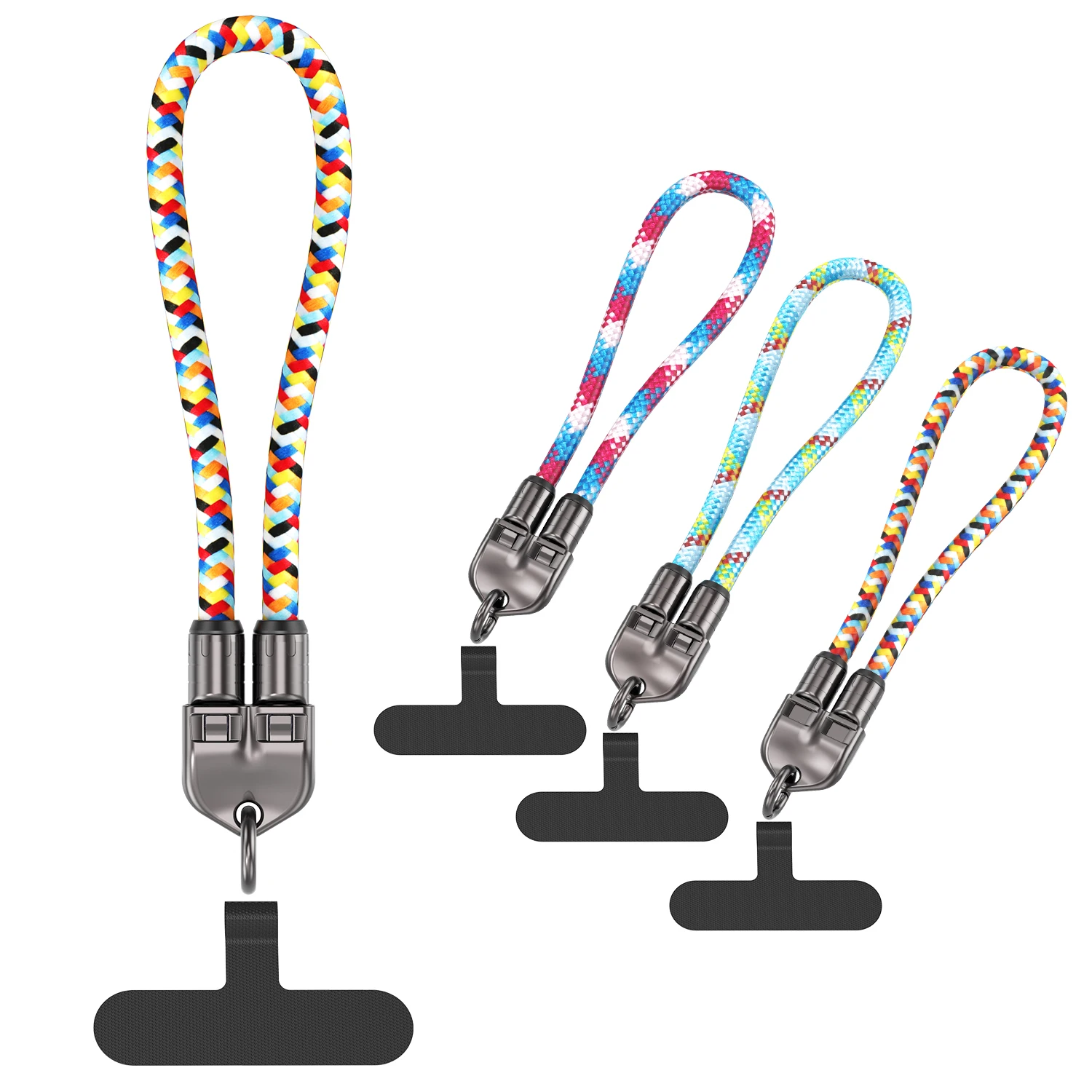 Fashion 2 in 1 Phone Lanyard PD240W Charging Cable Type-c To C Zinc Alloy Lock Halter Neck Wrist for Mobile Phone Accessories