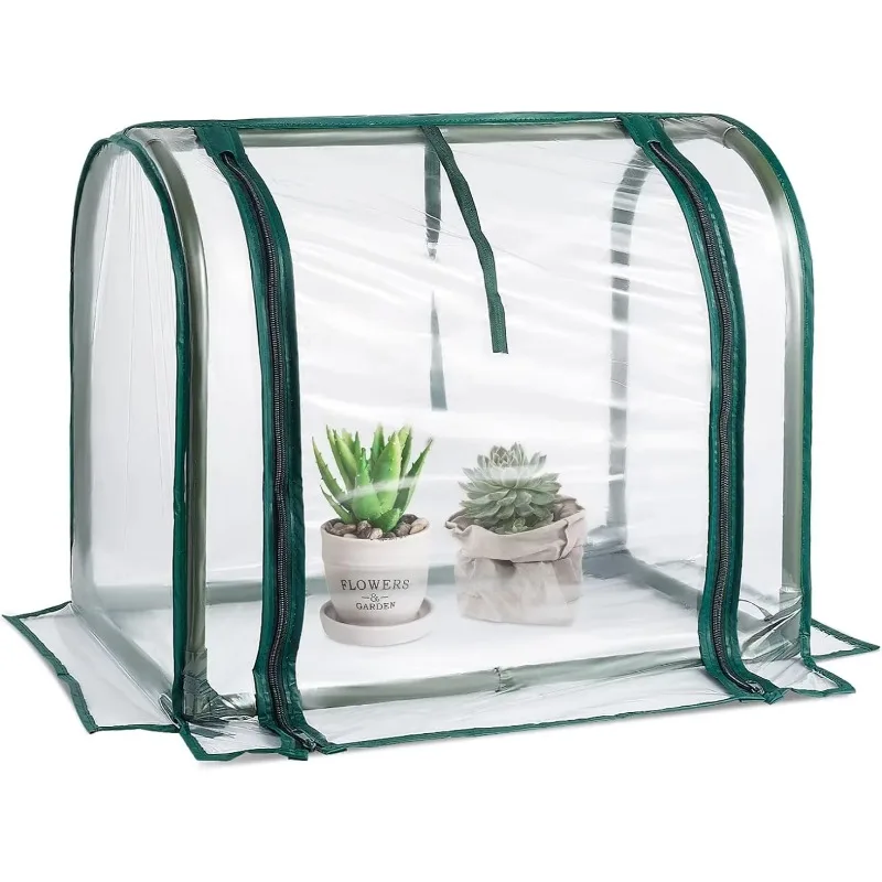 Mini indoor greenhouse tent humidity dome for home gardening germination and seedling propagation
