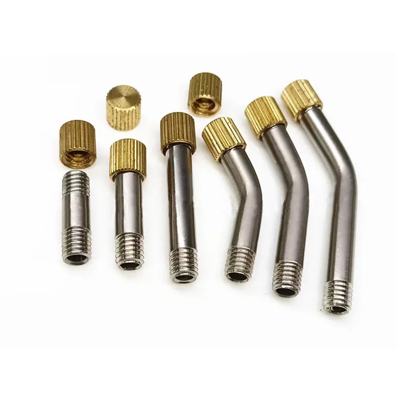 1pcs M4/M5/M6/M8 Stainless Steel SS304 CNC Machine Tool Cooling Threaded Hollow Straight Tube