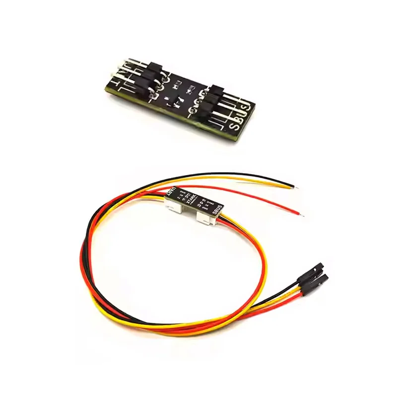 1Set Modello RC Aereo Telecomando Segnale SBUS a Porta Seriale UART Modulo di Conversione Segnale TTL Scheda Adattatore w Linee Dupont