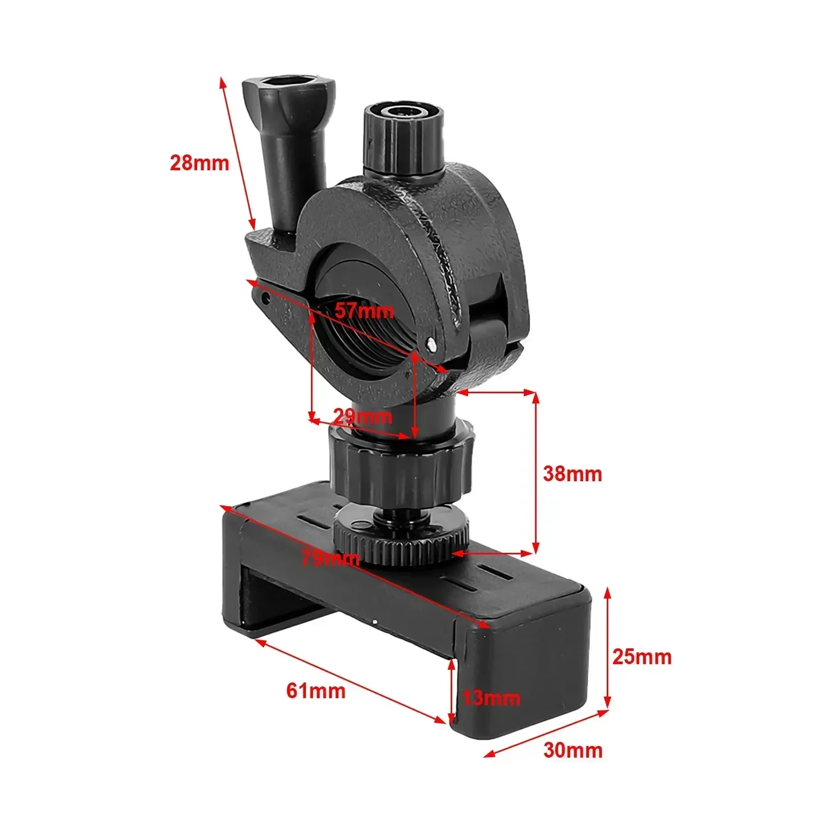 Holder Microphone Microphone Tablet Holder Adjustable Plastic Rotatable Degree Rotation Recording Sessions