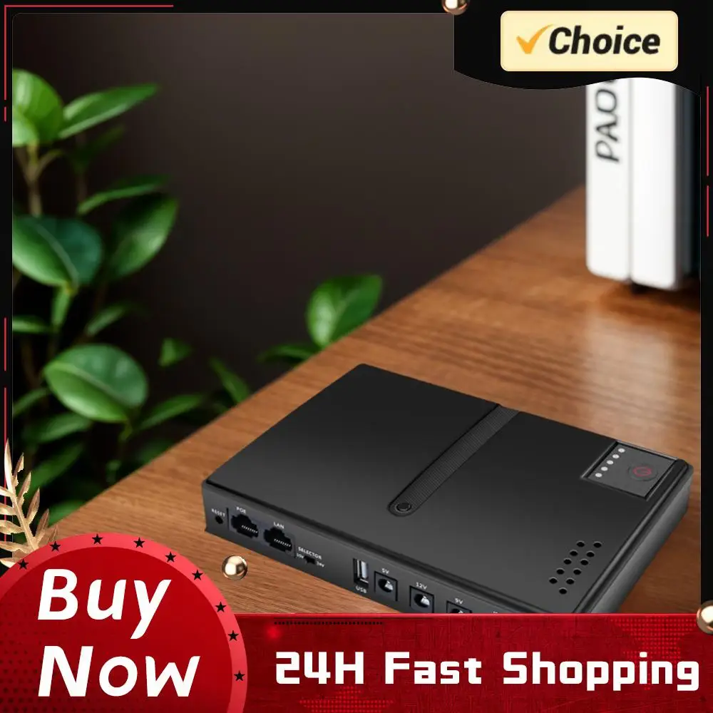 

DC1036P DC UPS Router Optical Cat UPS 5V9V12V 36W 10400mah DC UPS Emergency Power Supply Battery Backup for Router Optical Cat