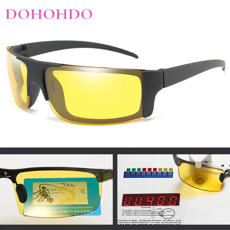 

Classic Polarized Sunglasses Men Women Brand Design Driving Anti-Glare UV400 Night Vision Goggles Male Eyeglasses Gafas De Sol