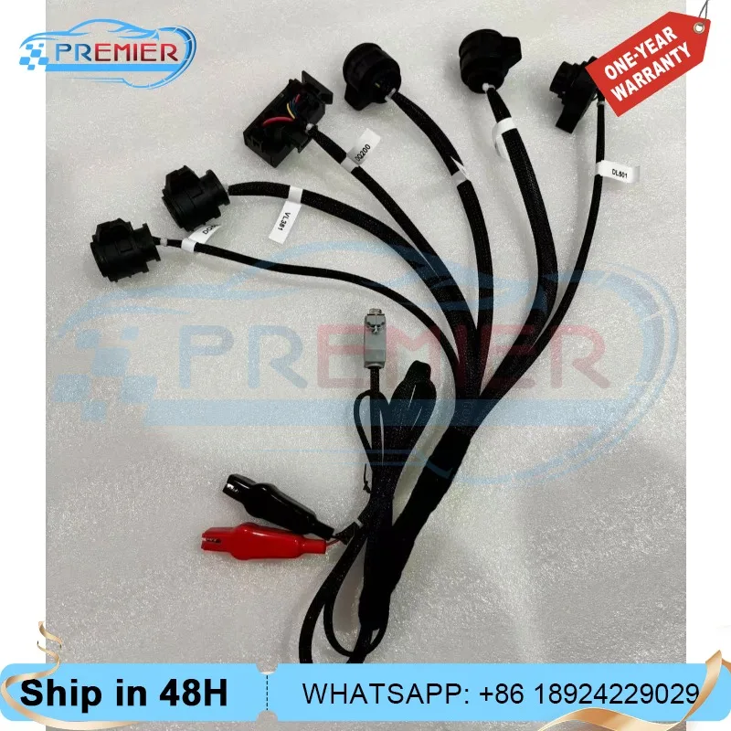 DQ250 DQ200 Gearbox  Adapter Programming line VL381 VL300 DQ500 DL501 01J Fits For VAG Audi R/W w/ KTMFlash 0AM TCU ECU Progarm