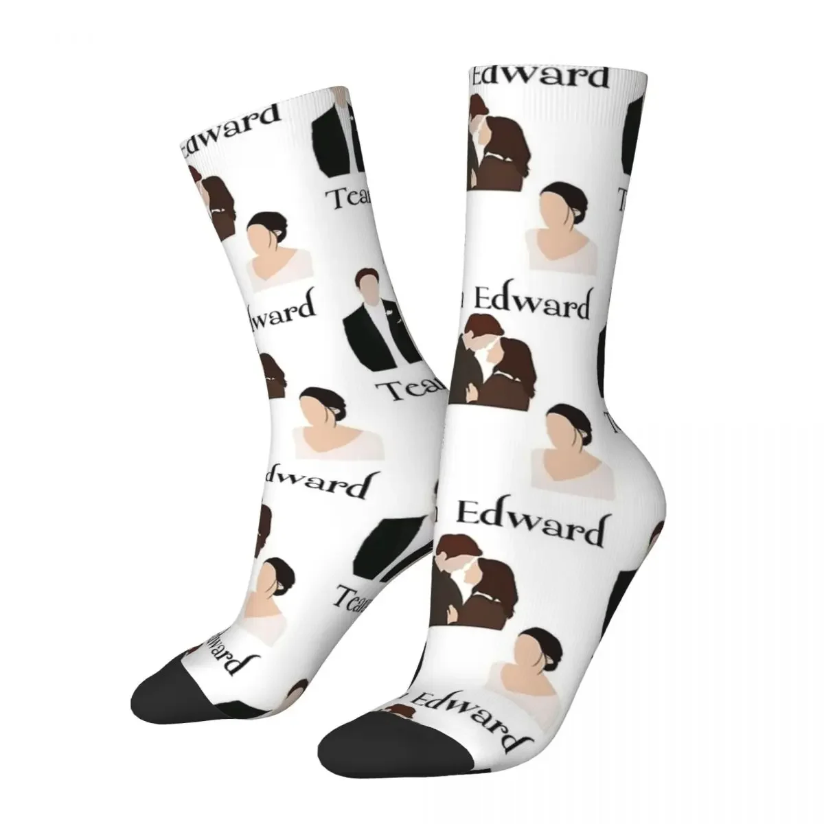 Autumn Winter Casual Unisex Team Edward Twilight Socks Non-slip Basketball Socks