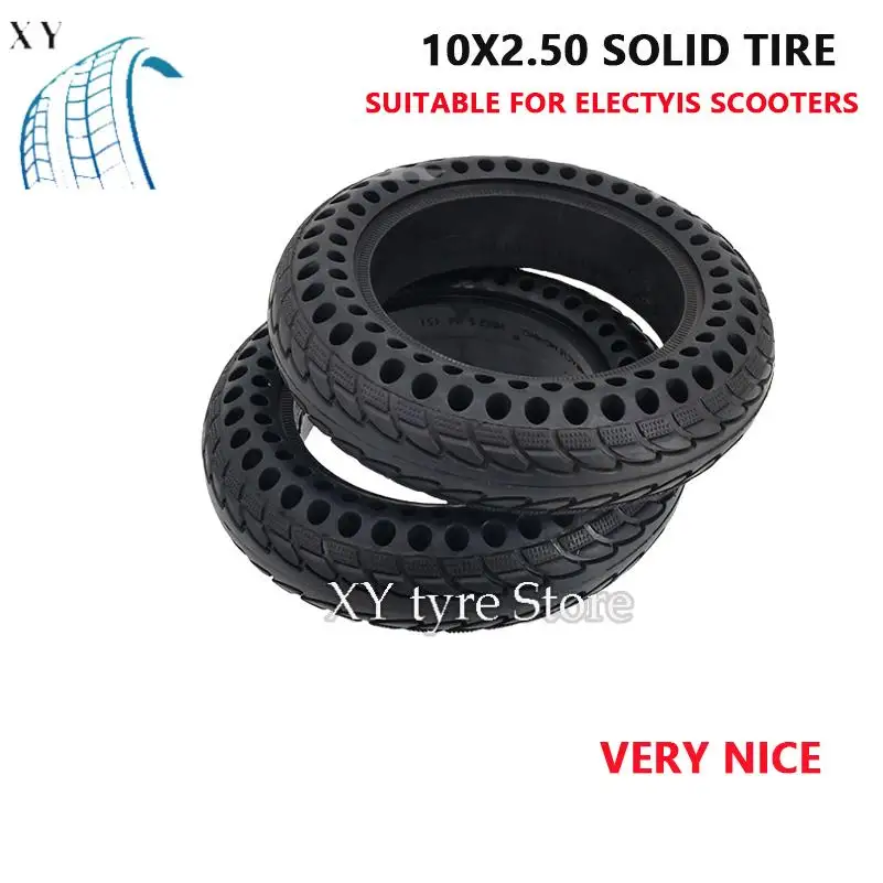 

Ding based fetus for Electric Scooter Good quality 10x2.5 10x2.5 Solid non-pneumatic tires for vehicles scooter solid tire