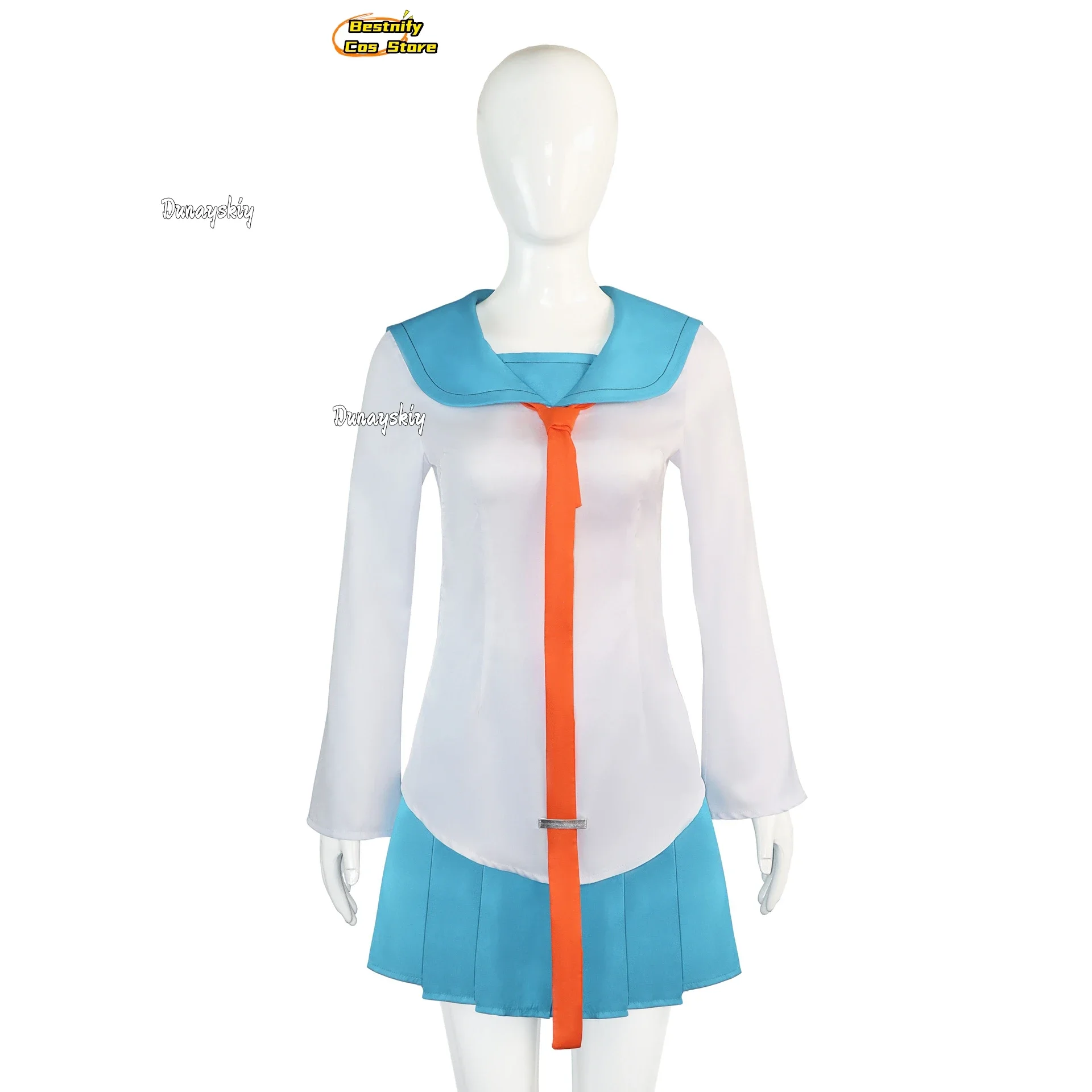 КосплейNisekoi Kirisaki Chitoge Onodera Kosaki, школьная форма, карнавальный костюм, униформа моряка в японском стиле, аниме, наряды, парик Pr