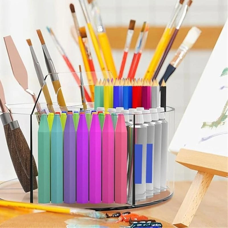 

W89C Desk Pen Организаторы 6 компартментов Организаторы Pen Organcer