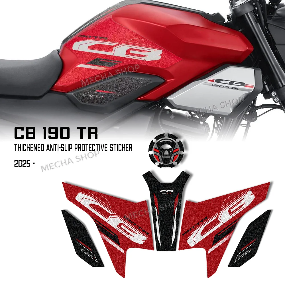 

For CB190TR Fuel Tank Sticker Decorative Sticker Body Anti-wear and Anti-scratch Modified Film Accessories