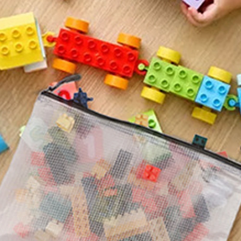 

10 шт. сетчатых сумок на молнии формата A5/A6, водонепроницаемые органайзеры для документов, для школы, офиса, путешествий, хранения принадлежностей