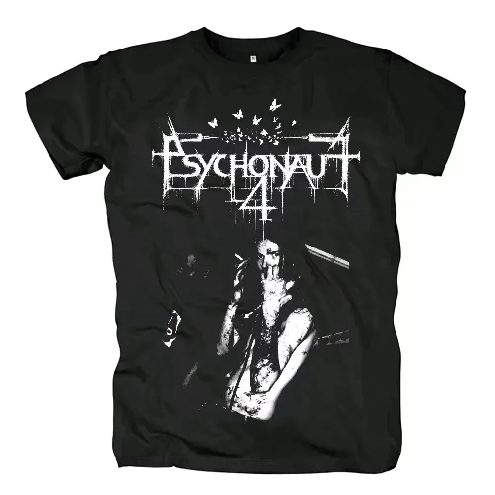 Psychonaut4 Black Metal Band Casual T-Shirt Herren- und Damen-Luxusmarken-Top 2026 New Band – Detail 5