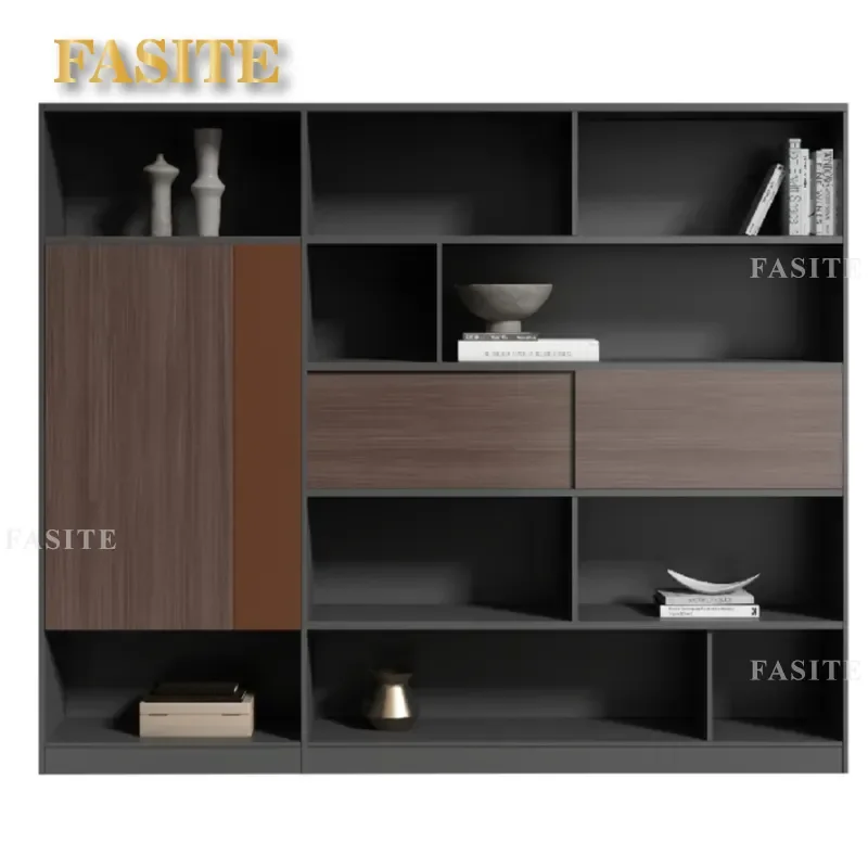 For Modern Simple Office Furniture President Supervisor Manager Workstation with Cabinet Combination Executive