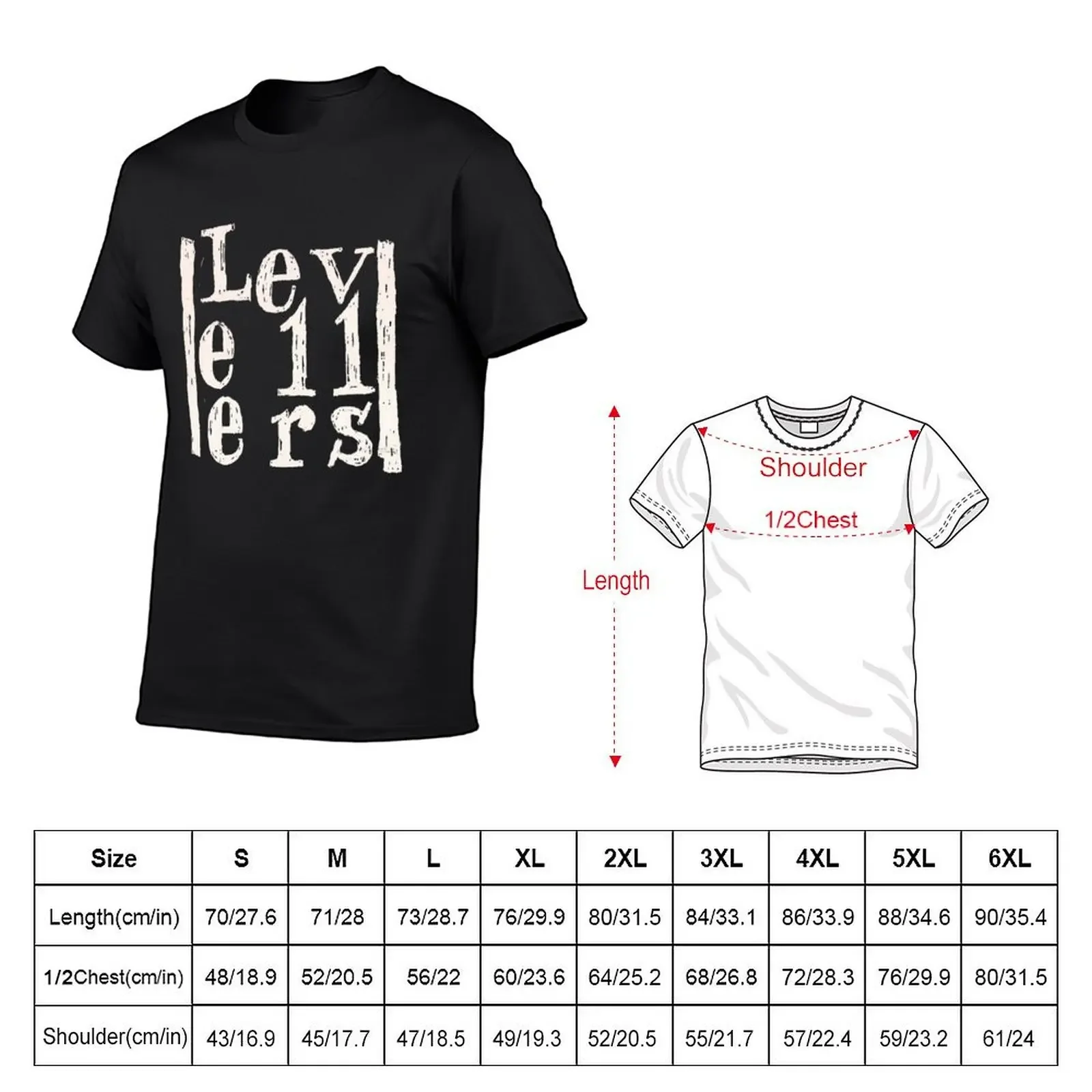 Levellers T-Shirt vintage anime shirt oversizeds cute clothes Blouse mens champion t shirts