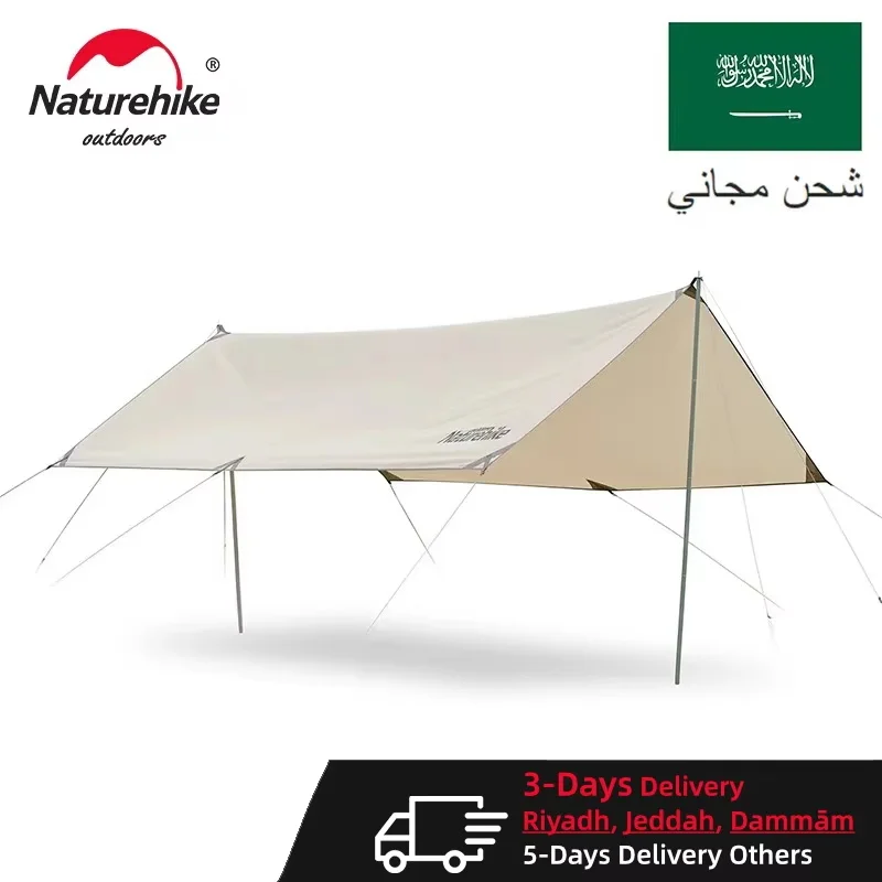 Naturehike Sum Shelter Canopy 150D Oxford UPF50+ UV-blocking Waterproof Outdoor Camping Picnic Ultralight Large Awning Windbreak