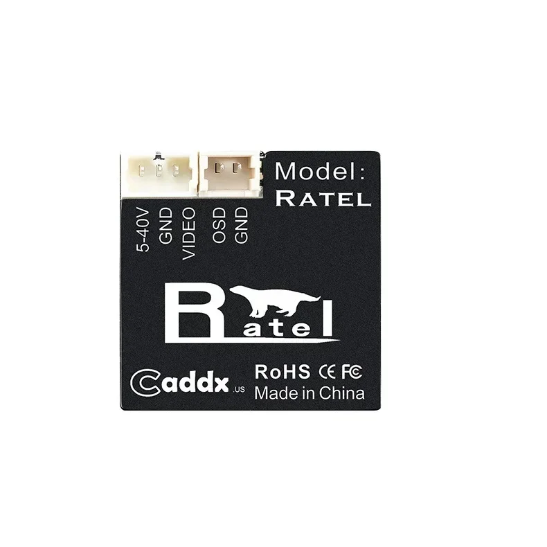 Caddx Caracol Cabeza Plana Brother FPV A través de la Máquina Cámara Ratel ND Filtro Super Visión Nocturna Baja Latencia