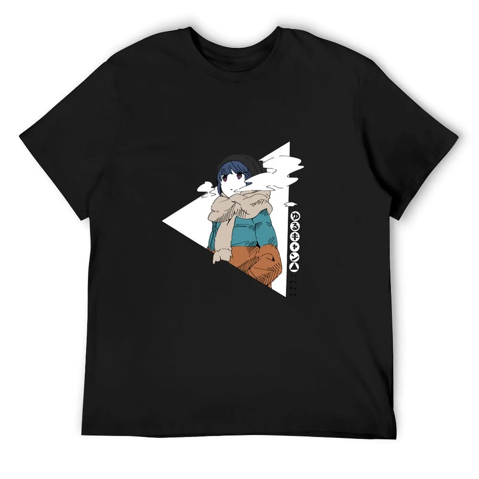 

Rin Shima △ Yuru Camp T-Shirt clothes funny shirt cotton anime clothes quick drying men t shirts