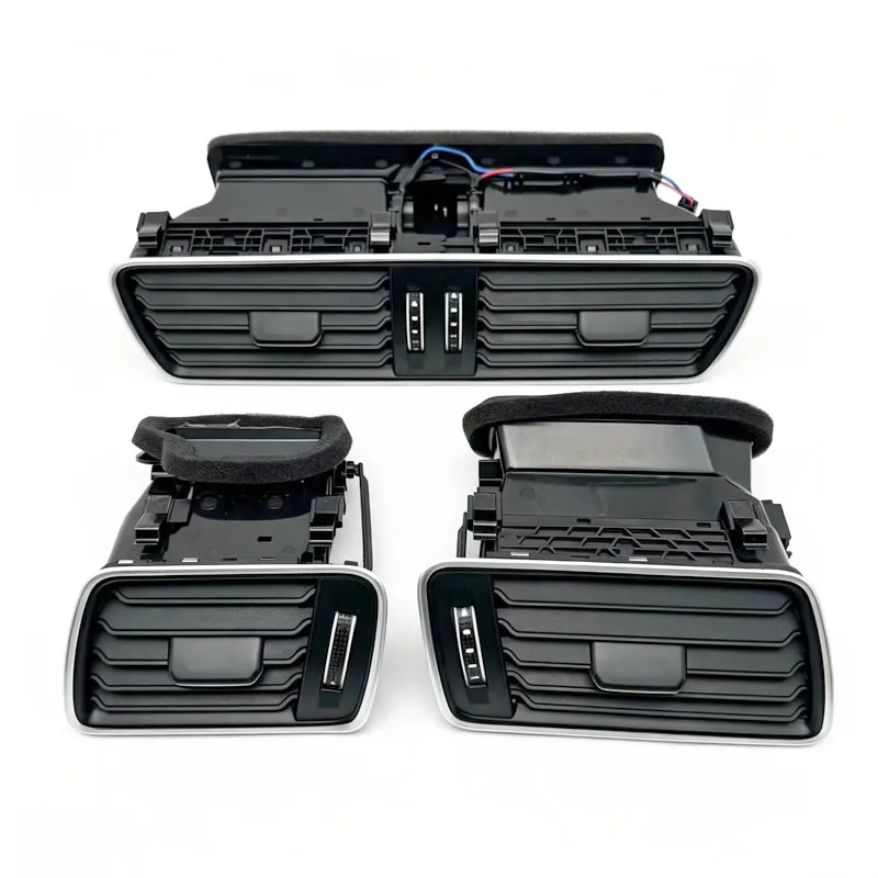 Image of Auto-Frontarmaturenbrett-Klimaanlagenauslass A/C-Lüftungsdüsen für VW Passat B6 B7 CC R36 3AD819728 3AD819702 3AD819701 Linkslenker
