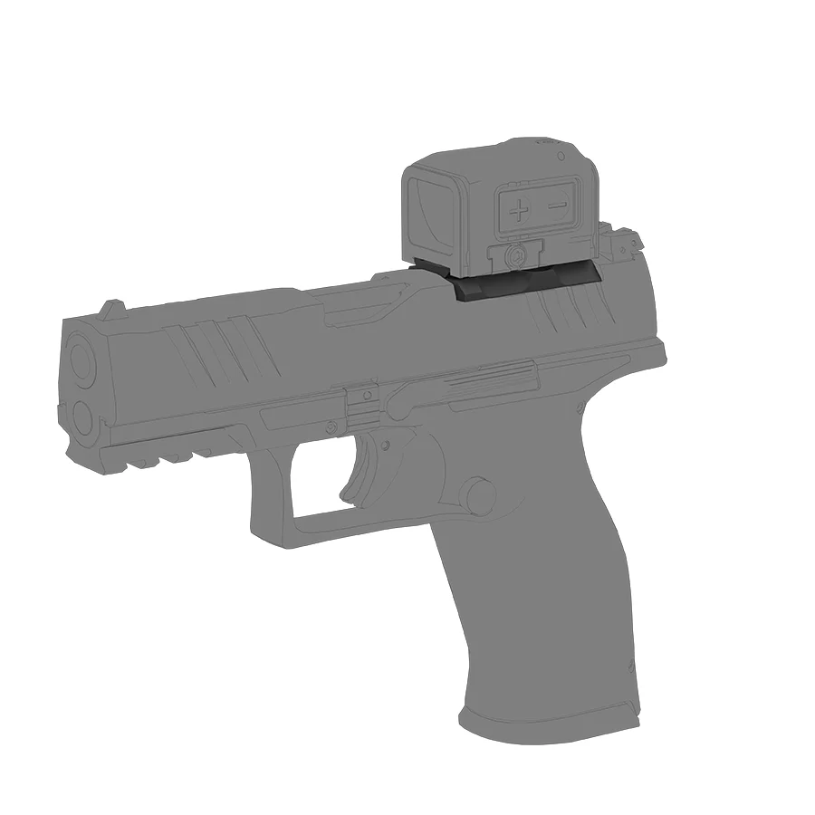 Vector Optics Moj Rmr To Vod Acro Red Dot Adapter Plate Ultra Low 7075-T6 Aluminum Optic Mount view 4