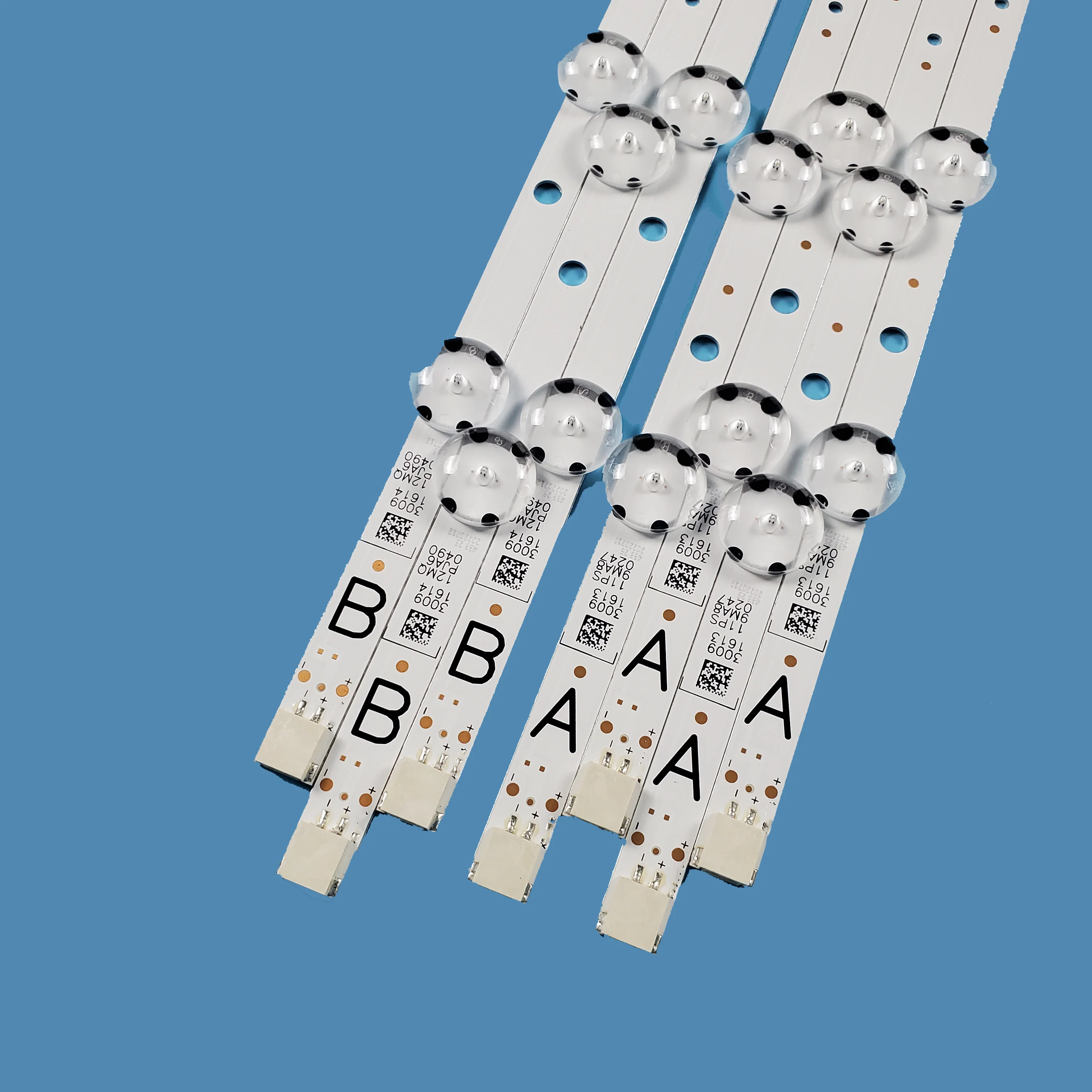 แถบไฟแบล็คไลท์ LED 7ชิ้น/เซ็ตสำหรับ vestel 55 \