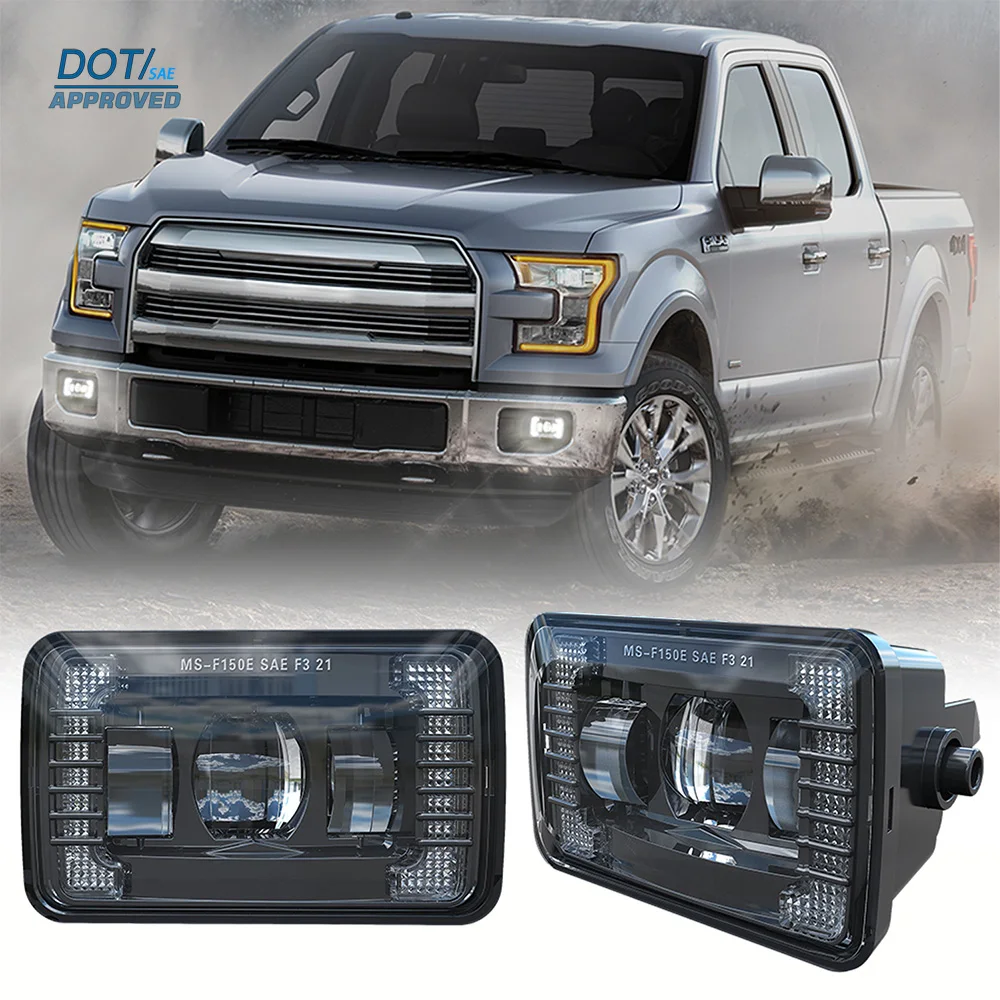 

DOT LED Fog Lamp For Ford F-150 F150 2015-2020 Super Duty F-250 F-350 2017-2022 Car Lights Assembly FL3Z-15200-C FL3Z-15201-C