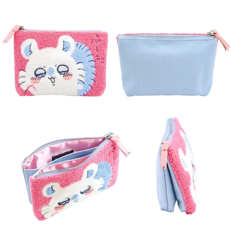 Chiikawa Cartoon Anime Pen Case Usagi Hachiware Stationery Box Large Capacity Storage Bag Student Stationery Birthday Gift view 6