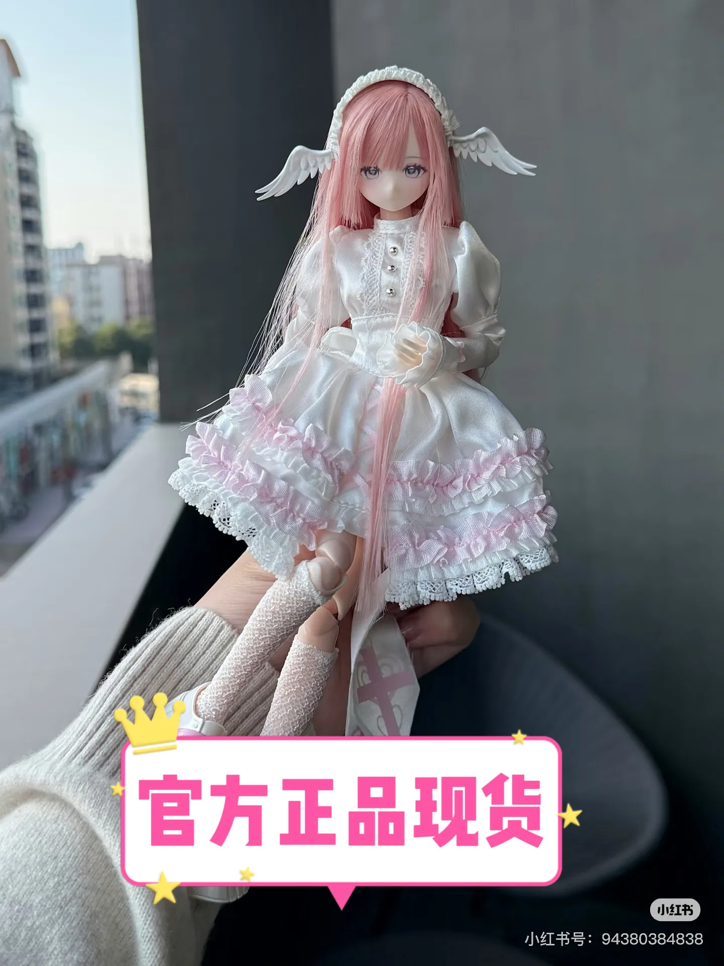 In Stock Genuine Mixed Angel Special 6 Proportional Hair Transplant Head Mjd Blind Box Action Figure Model Collection Toys Gifts view 4