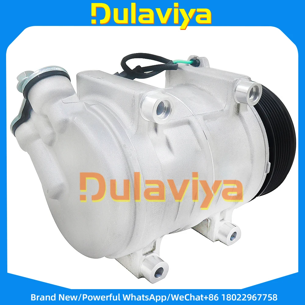 Air Conditioning AC Compressor For DongFeng D530 Shacman Truck 24V 7PK