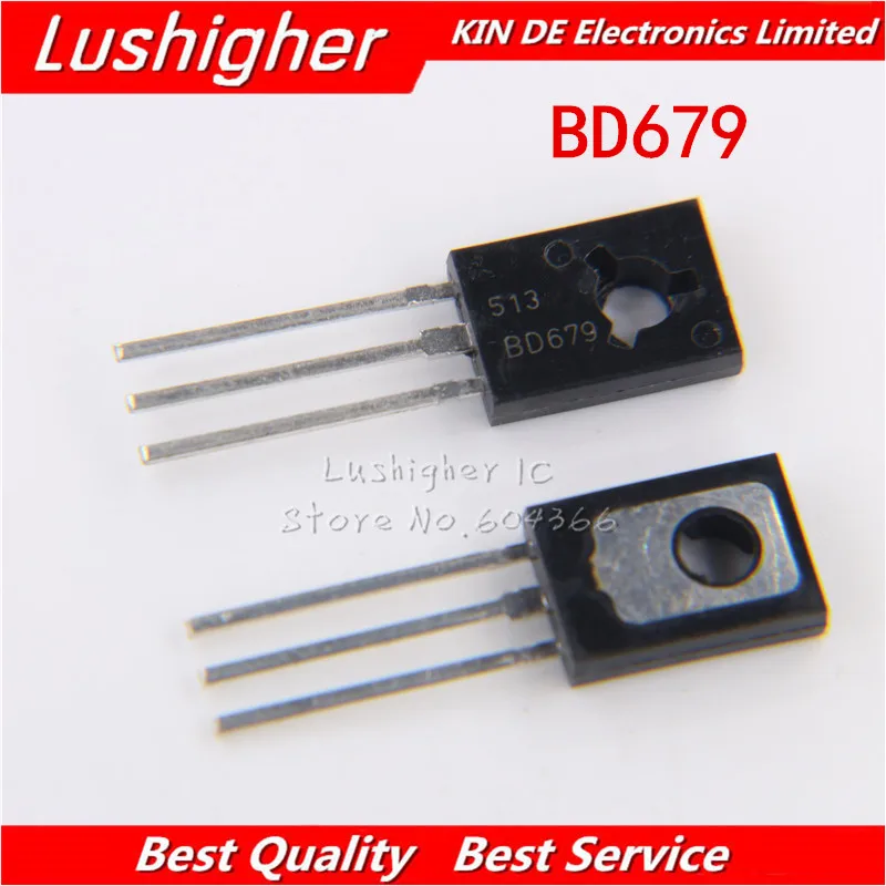 100PCS BD679 BD680 BD681 BD682 TO-126 4Values*25pcs each=100pcs Transistor