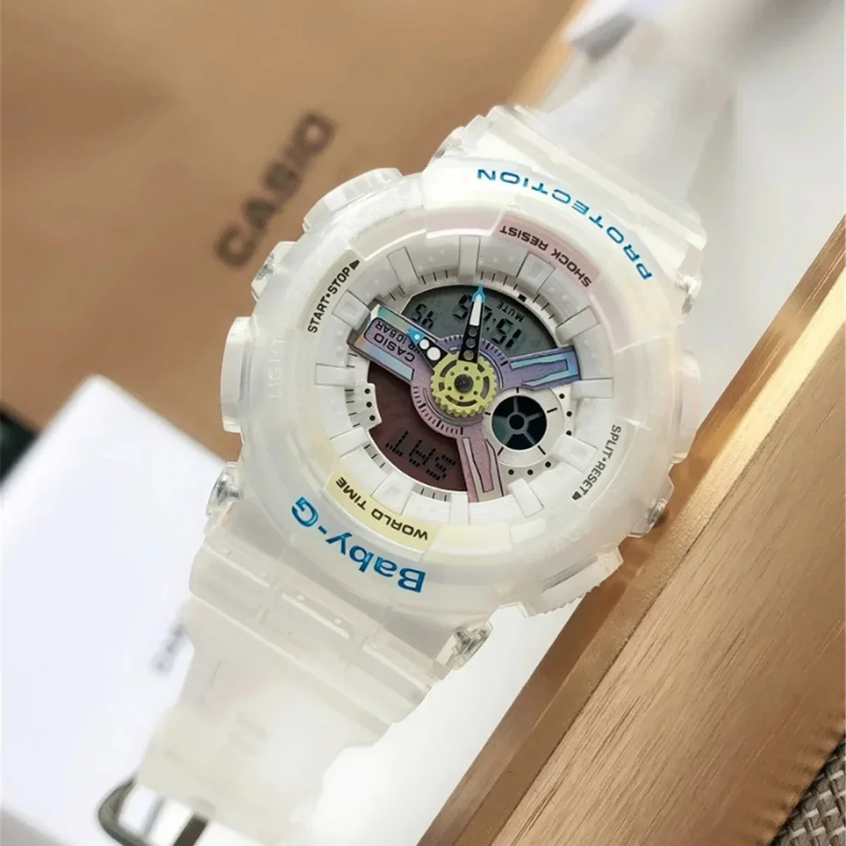 New Men\'s BABY and Women\'s Universal Watch Color Series Trendy Couple Shockproof Shock Luxury Brand G Watch