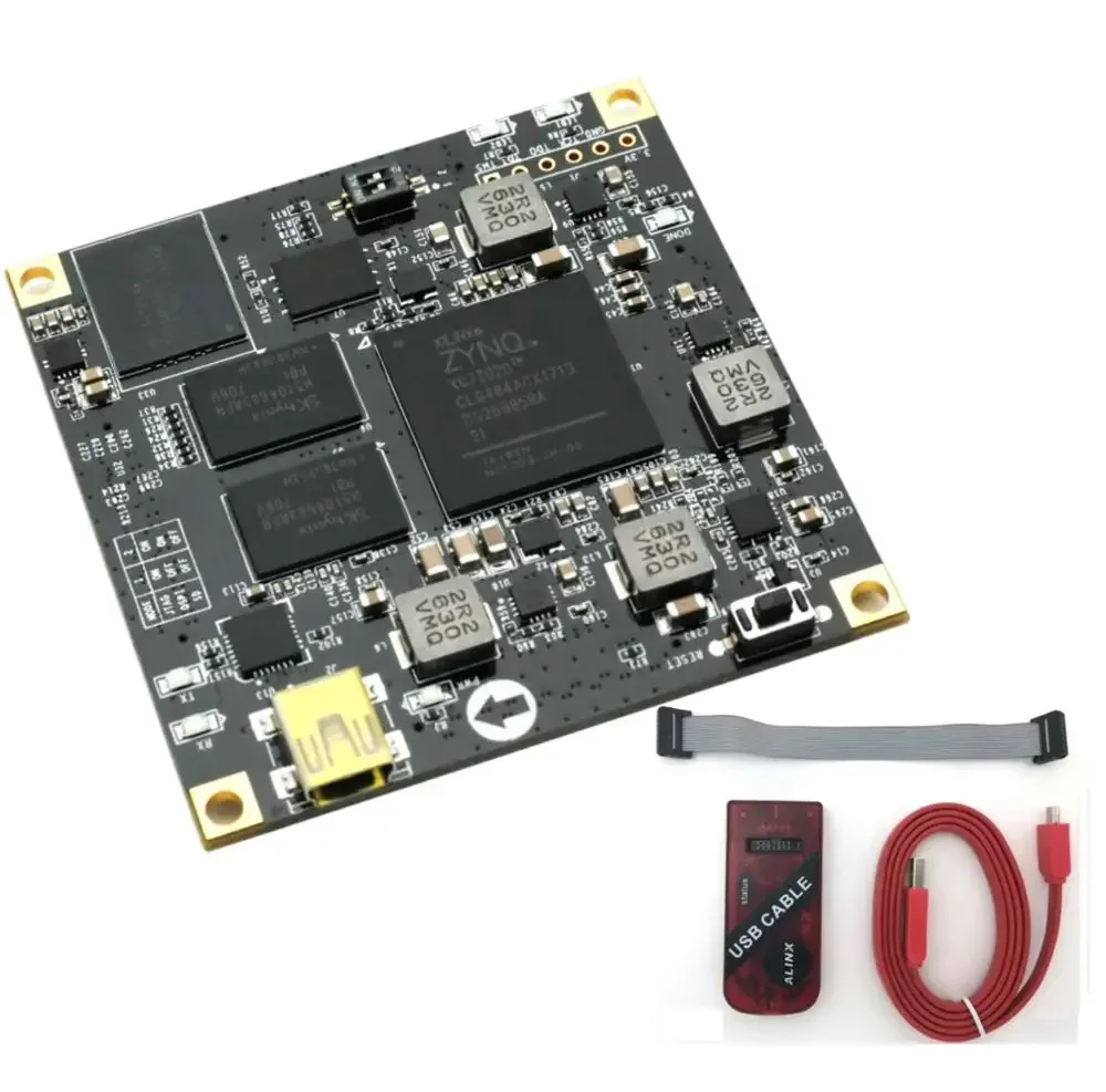 

Плата разработки Xilinx ZYNQ 7020 ARM EMMC FPGA, SoC ARM Artix-7 FPGA, бренд ALINX (основная плата + USB-кабель, программатор Blaster)