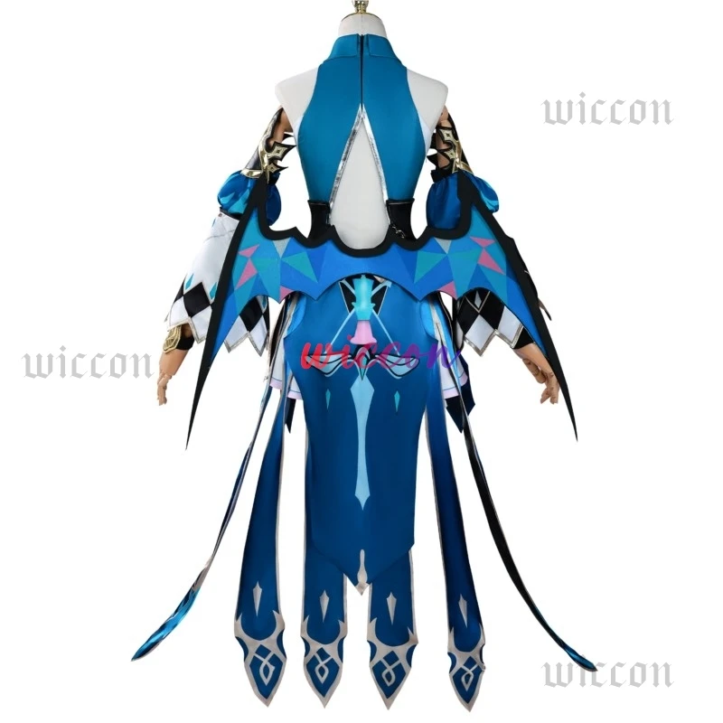 هونكاي ستار السكك الحديدية سيريدا شعر مستعار تأثيري فستان موحد الجناح أمفوريس النساء فتاة لعب الأدوار البدلة #4