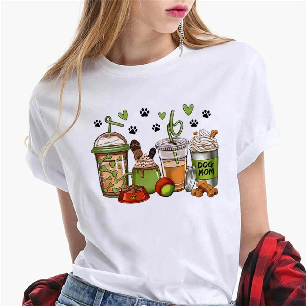 Watermelon Coffee t shirt women graphic Tee girl graphic anime clothing