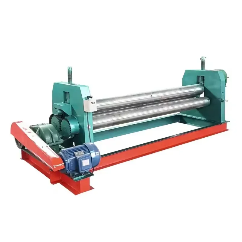 High Performance 4 Feet Long 3 Roll Plate Rolling Machine Price Small Steel Plate Rolling Machine Rolling Bending