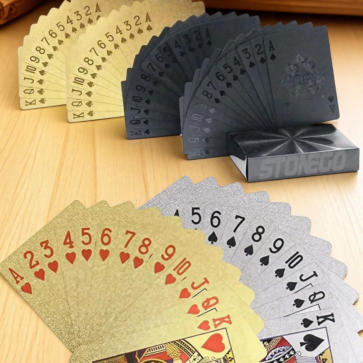 

Matte Plastic Poker Cards Waterproof PET Playing Cards for Table Games Classic Deck Magic Tricks Tool Casino Poker Set