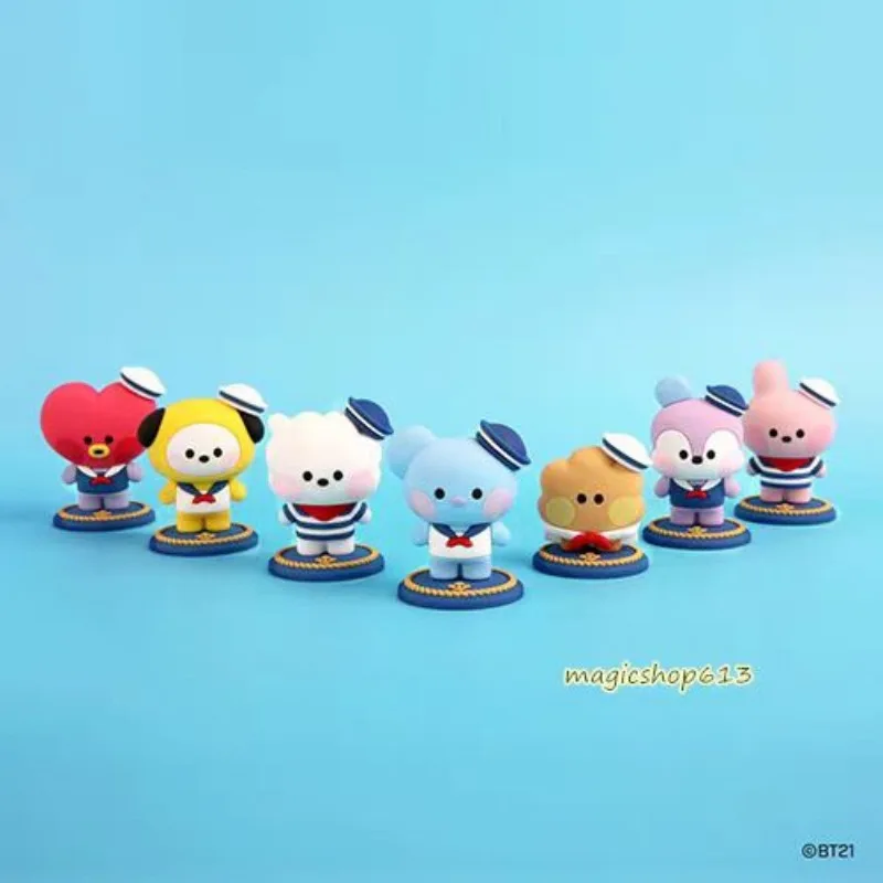 Anime MANG CHIMMY BTS Navy Sailor Suit Children's Toys Collection Souvenirs Desktop Decoration Gifts