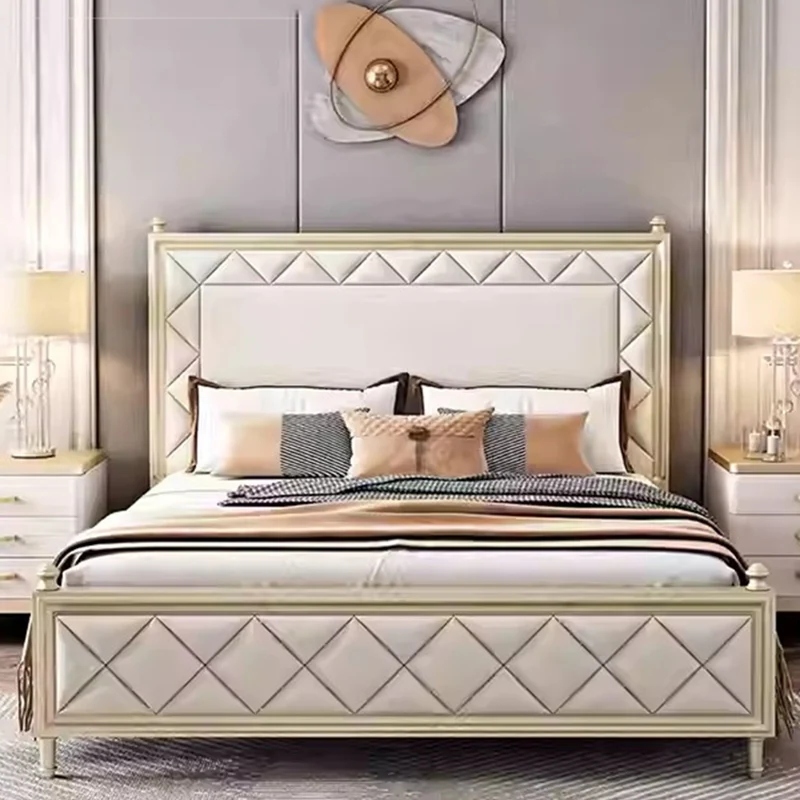 Waterproof Adults Bed Frames Queen Size Normal Modern 180X200 Cm Bed Frames Day Loft Lit Luxe Cama De Casal Bedroom Furniture