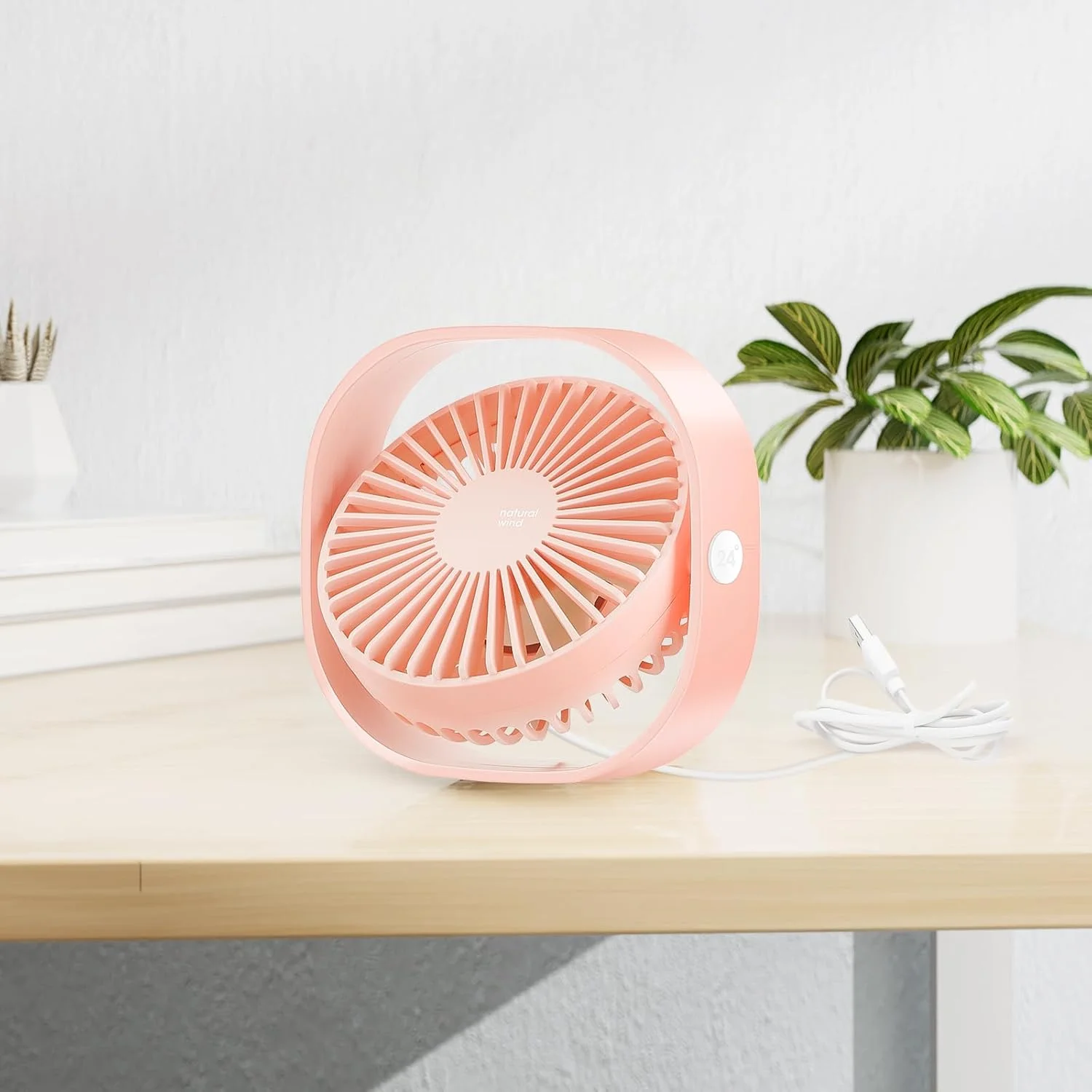 مروحة تبريد محمولة، مروحة مكتب صغيرة للمكتب في الهواء الطلق، مروحة تبريد هواء شخصية للطاولة