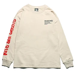 2022 Kids See Ghost Kanye West  Men Women lucky me l see ghost Pullover Feel  loose Sweatshirts WY612