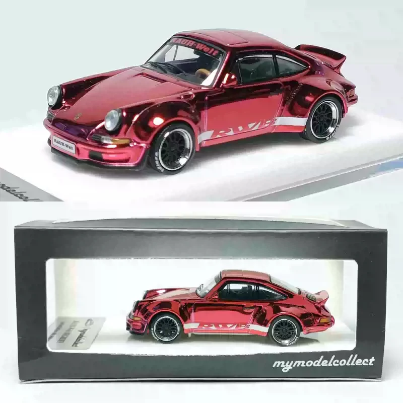 

MC 1:64 Simulation Ratio Die-cast RWB 930 ModelCollect 911 Alloy Automobile Model Children's Toy Collection Gift Ornaments