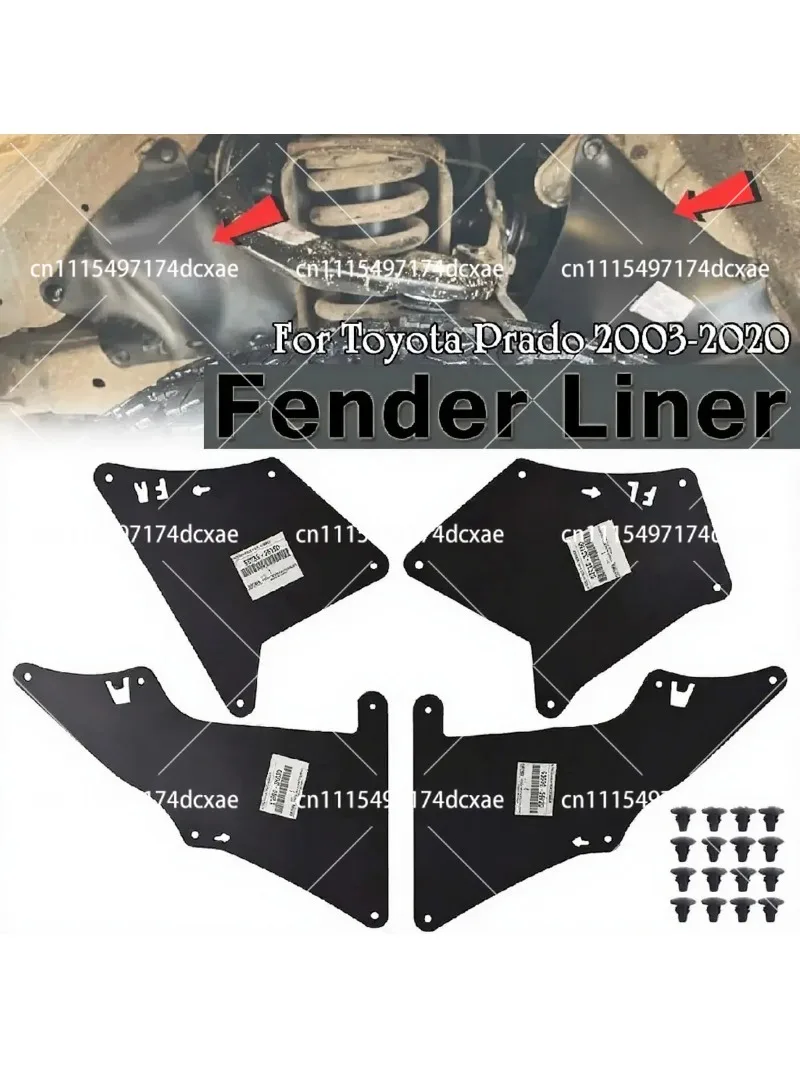 Rubber Mud Flaps Splash Guards Fender Liners Car Accessories