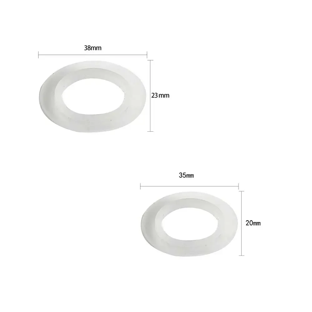 Optimize Your Sink's Performance with Silicone Ring Gasket Replacement No More Leaks, Enjoy Smooth Water Drainage