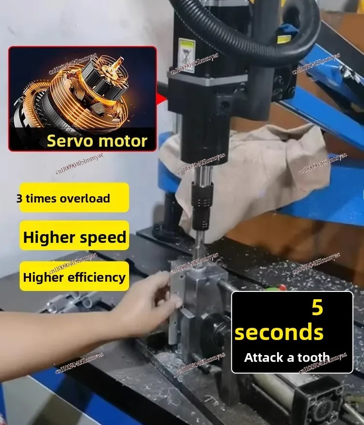 Electric tapping machine automatic servo tapping machine small desktop