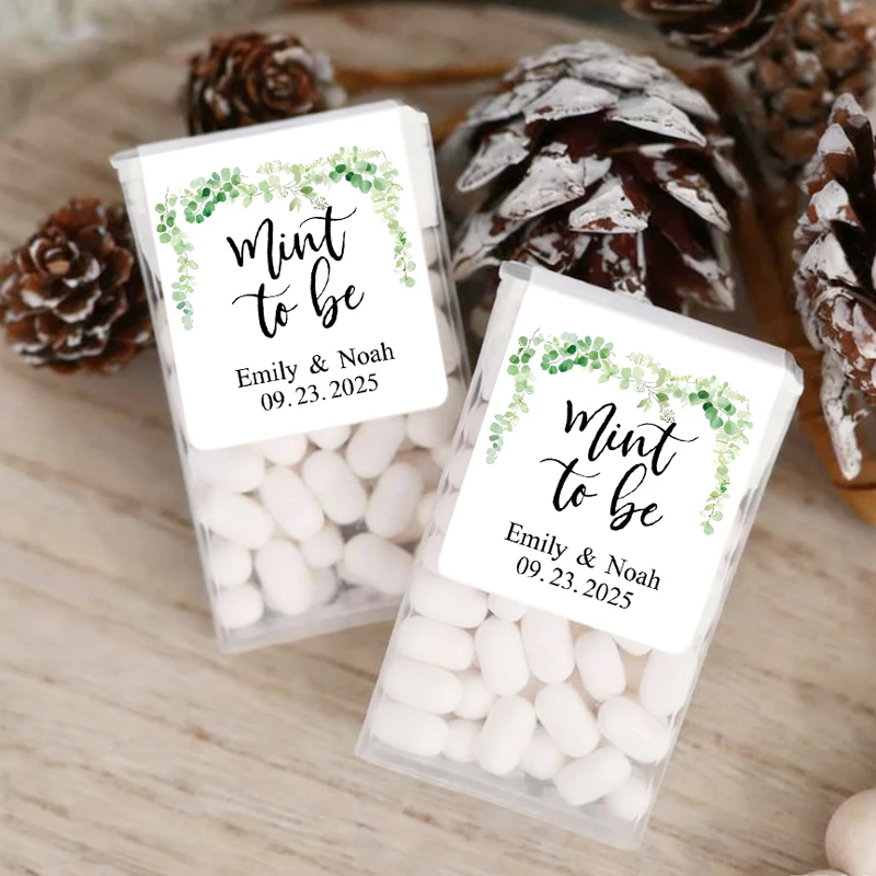 

Personalized Wedding Label, Personalized Tic Tac Labels, Bridal Shower Favor Labels, Wedding Favor Labels, MINTS NOT INCLUDED!