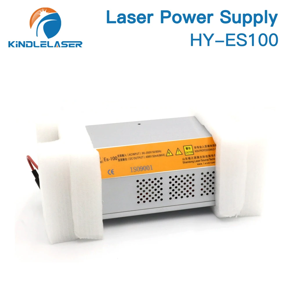 KINDLELASER 100-alimentazione elettrica del Laser di CO2 di 120W 100W HY-ES100 per la tagliatrice dell'incisione Laser di CO2 serie ES