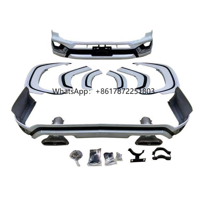 

QWC Car Accessories Front lip rear lip with Wheel eyebrows Body kit For Land Cruiser LC300 Land Cruiser 300 2021-2022