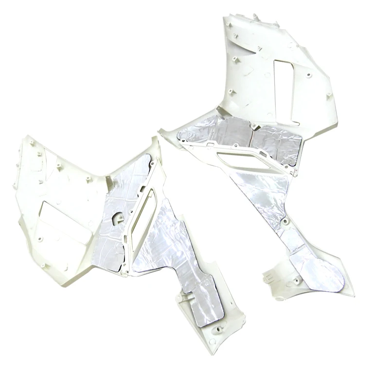 لكاواساكي نينجا ZX-6R 636 2007-2008 ZX6R دراجة نارية الملحقات قبل قطع البطن هدية الحرارة درع حصيرة العزل حماية